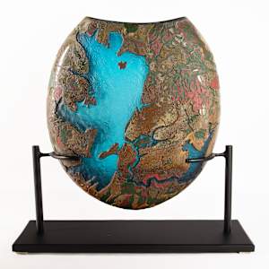 Riverway Series-Strawberry Reservoir Utah by North Rim Glass Jared & Nicole Davis