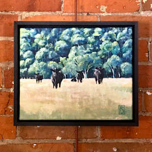 Cows with Gumtrees by Rosalie Street, Image 2.