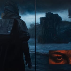 Akku leer - Diptychon by Cosimo Wunderlin