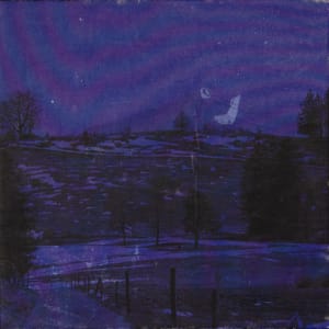 Dreaming about the winter night sky (04) by Helen Eggenschwiler
