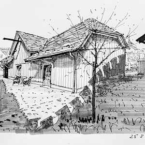 Eingang Bauhütte by Martin Spillmann