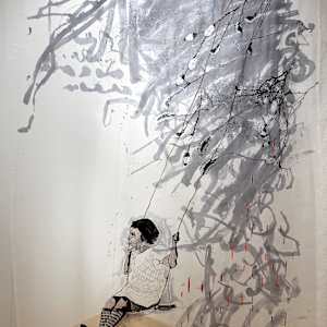 Schaukelmädchen by Ursula Waldburger