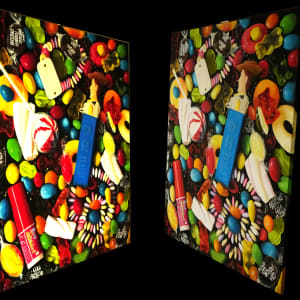 Life is no candy shop by Thea Herzig  Image: painted around the corners