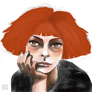 Portrait "Zoé" by Thea Herzig