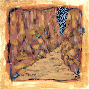 Nighttime Canyon Path by Layla Luna