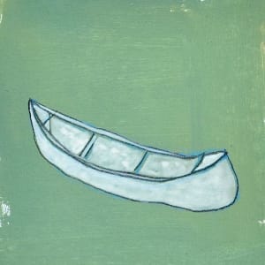 Simple (Green Canoe) by Layla Luna