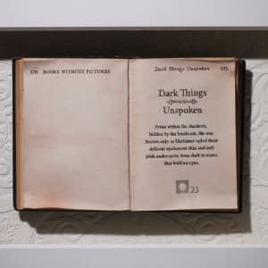 "Dark Things Unspoken" from the books without pictures series by Marshall Harris