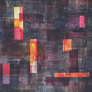 Nocturne with orange by Clare Winslow 