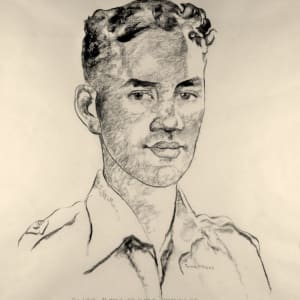2nd Lieutenant Te Moananui-A-Kiwa-Ngarimu VC by Peter McIntyre