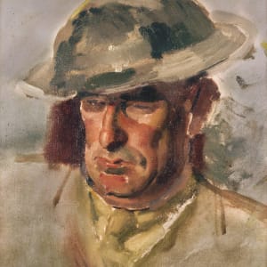 Portrait of Lieutenant Colonel R. T. Tilsley M. C., D. L. M., E. D by Archibald Joseph Charles Fisher