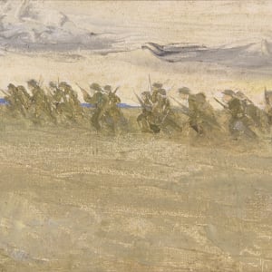 Australians Attacking by May Butler-George