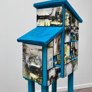 Celebrity Birdhouse with Mayor Turner by Nicola Parente (Multidisciplinary Artist) 