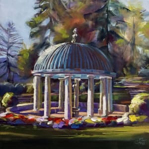 Greenbrier Gardens Spring House by Pat Cross