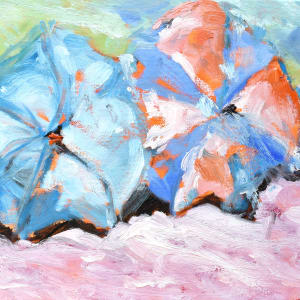 Two Umbrellas by Corinne Galla