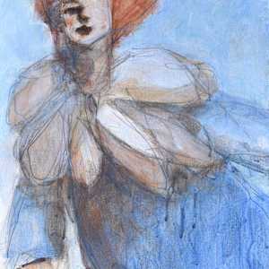 Blue Djinn II by Corinne Galla