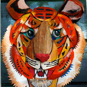 Adolescent Tiger by George Thaddeus Saj