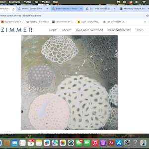 Peach Globe II Commission by Kate Zimmer