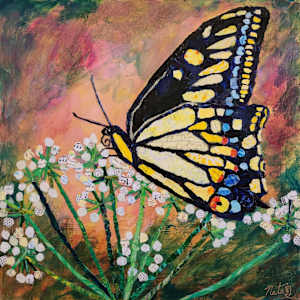 The Very Very Hungry Anise Swallowtail Butterfly by Poppyfish Studio: The Art of Natasha Monahan Papousek