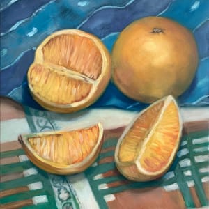 2 oranges by Mary Ann Trzyna
