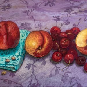 Red & Purple by Mary Ann Trzyna