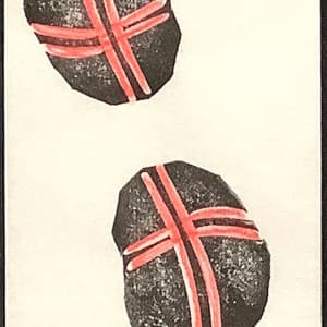Two Pebbles by Janet Horne Cozens 