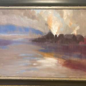 Mills at Dusk by CLAIRE HARDY