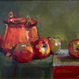 Apples and Copper by CLAIRE HARDY