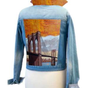 Brooklyn Bridge Denim by CLAIRE HARDY