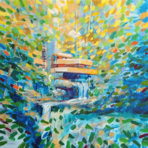 Fallingwater by CLAIRE HARDY, Image 1.