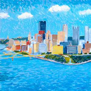 Pittsburgh Shapes by CLAIRE HARDY, Image 1.