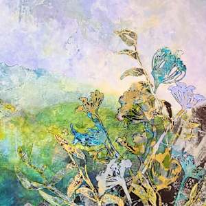 Wild Dill against the Canyons Breath by Sheri Trepina