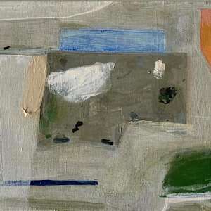 Loosely Interpreted Gray Corner / Angle by MaryAnn Puls