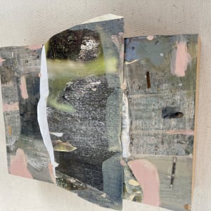 Painting with Crumpled Paper by MaryAnn Puls 