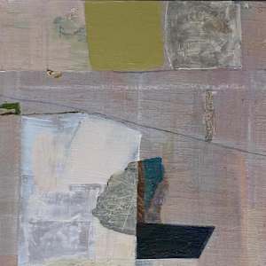 Organic and Inorganic Shapes Over a Grid by MaryAnn Puls