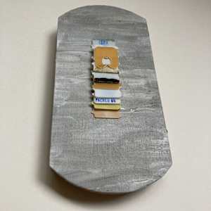 Bread Clips on Painting by MaryAnn Puls 
