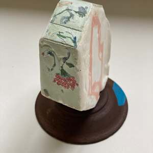 Seven Sided Plaster Form by MaryAnn Puls 