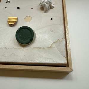 Two Plaster Pieces & Odds & Ends by MaryAnn Puls  Image: Detail 
