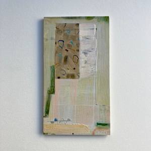 Rectangle with a Number of Small Organic Shapes by MaryAnn Puls