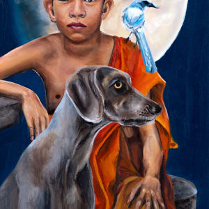A Nocturnal Friend from Thailand by Laurie Hoen