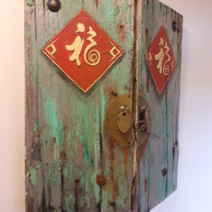 Chinese New Year Door by Elena Merlina - Paint The World Tour 