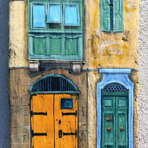 Triq Saint Orsald, Valletta, Malta by Elena Merlina - Paint The World Tour 