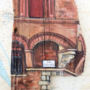 ITALY - Via Rolondino, Bologna by Elena Merlina - Paint The World Tour 
