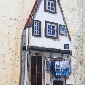 Rua dos Cegos, Lisboa, Portugal by Elena Merlina - Paint The World Tour 