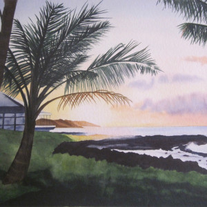 Kauai Sunrise by Teresa Beyer 