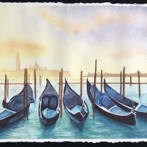 Gondola's by Teresa Beyer  