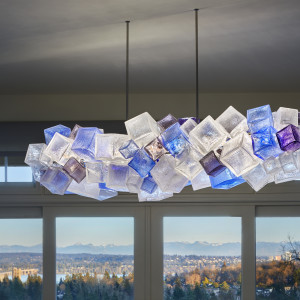 Seattle Private Residence Chandelier by Joseph McDonnell