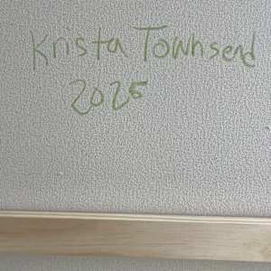 Body Memory by Krista Townsend  Image: The painting is signed and dated on the back.