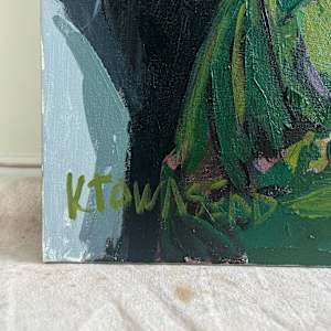 Body Memory by Krista Townsend  Image: The painting is signed on the front in the lower left corner.