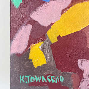 Early Fall by Krista Townsend  Image: The painting is signed on the front in the lower left corner.