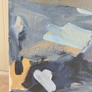 Snag by Krista Townsend  Image: The painting is signed on the front in the lower left corner.